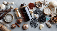 Sea Shells and Natural Spa Ingredients for Organic Skincare