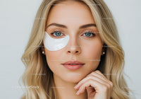Close Up of a Beautiful Woman Applying Skincare Cream on Face