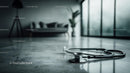 Stethoscope on a Modern Hospital Room Floor