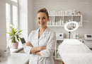 Female Healthcare Professional in Modern Medical Clinic