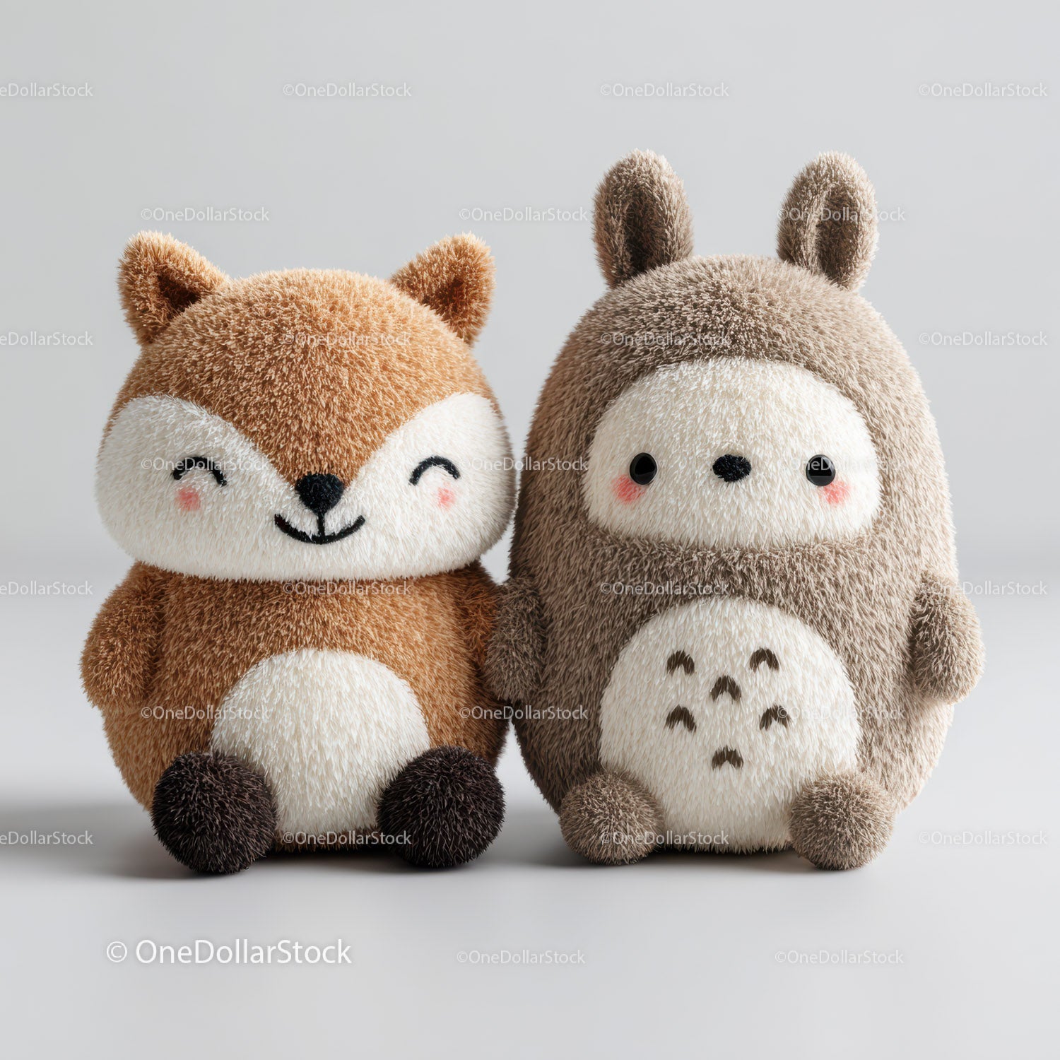 Cute Fox and Hedgehog Plush Toys for Kids and Collectors (44 Images)
