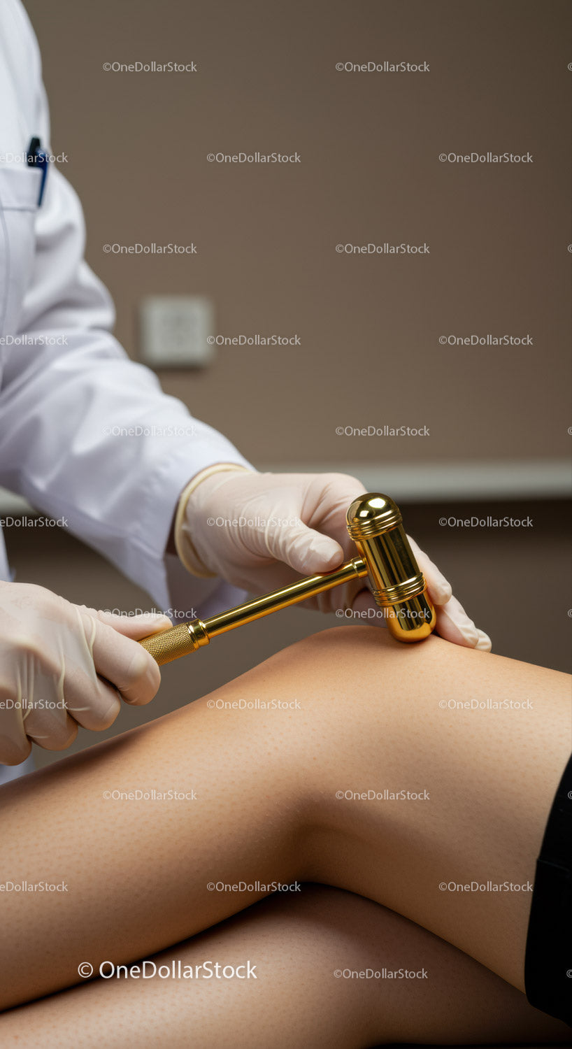 Dermatolog wykonujący zabiegi laserowe skóry w warunkach klinicznych
