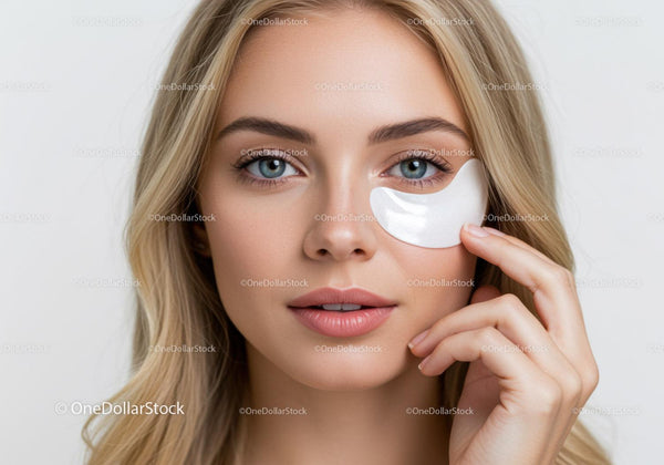 Portrait of a Woman Applying Facial Mask for Clear Skin