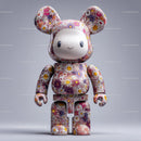 Futuristic Toy Robot with Large Eyes and Bunny Ears for Kids