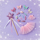 Sparkling Fairy Costume Set with Accessories on Purple