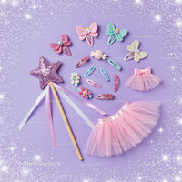 Sparkling Fairy Costume Set with Accessories on Purple