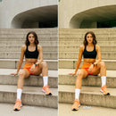 Before and after Sport LUT Pack effect
