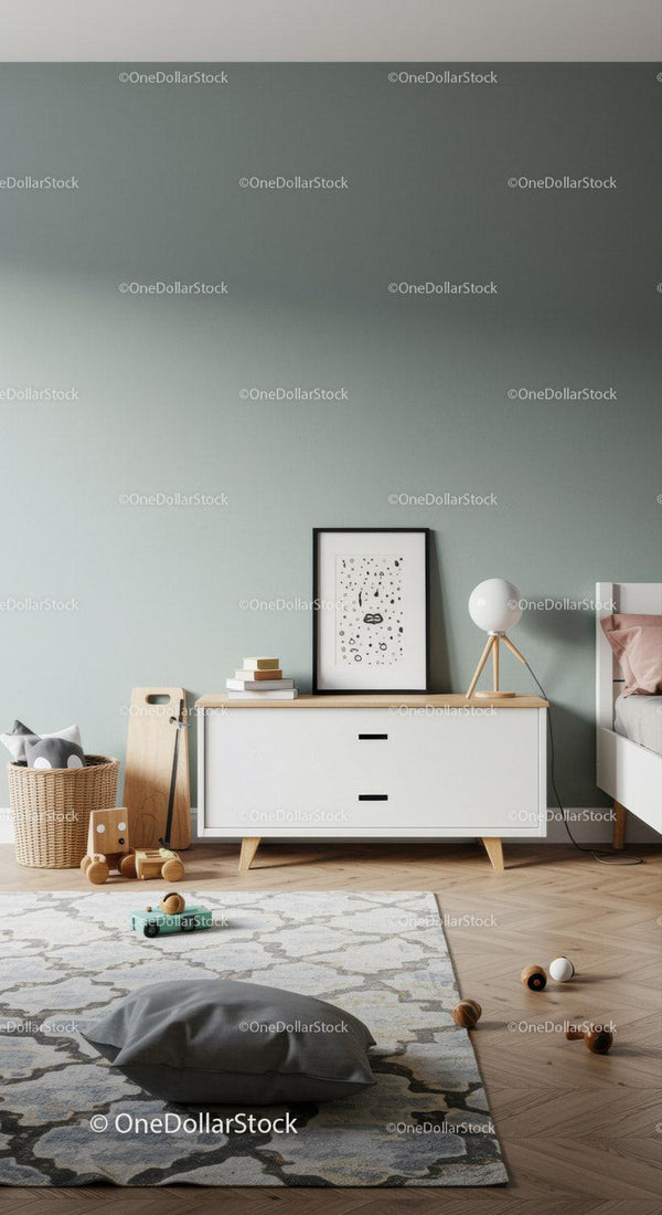 Stylish Modern Bedroom with Minimalist Decor and Cozy Atmosphere