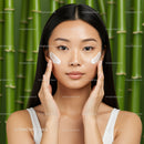 Young Woman Applying Facial Cream for Glowing Skin