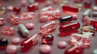 Colorful Assortment of Medicine Capsules and Tablets