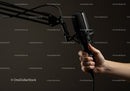 Professional Studio Microphone for Vocal Recording and Audio Production