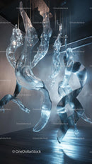 Modern Glass Sculptures for Contemporary Interior Decoration