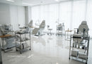 Modern Dental Treatment Room with Dental Chairs and Equipment