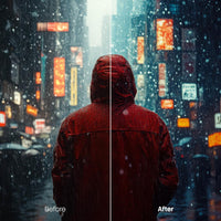 urban photography edit with Neon Film Grain Lightroom presets