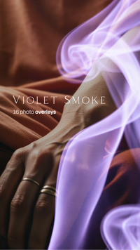 Violet Smoke Photo Overlays preview