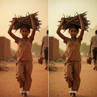 Documentary XMP presets color grading preview