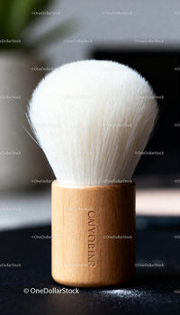 Soft Bristle Makeup Brush with Wooden Handle