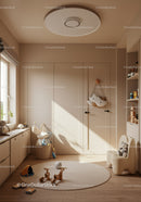 Cute Children's Nursery with Toy Storage and Play Area Indoor