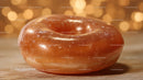 Decorative Glazed Donut with Smooth Caramel Coating for Breakfast or Snack