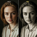 BW Portraits Yellow XMP presets color grading preview