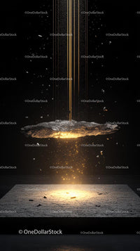 Spectacular Cosmic Explosion of a Fragmenting Asteroid in Space