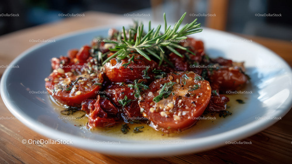 Fresh Cherry Tomato Salad with Herbs and Olive Oil