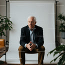 Confident Senior Man in Professional Portrait Setting