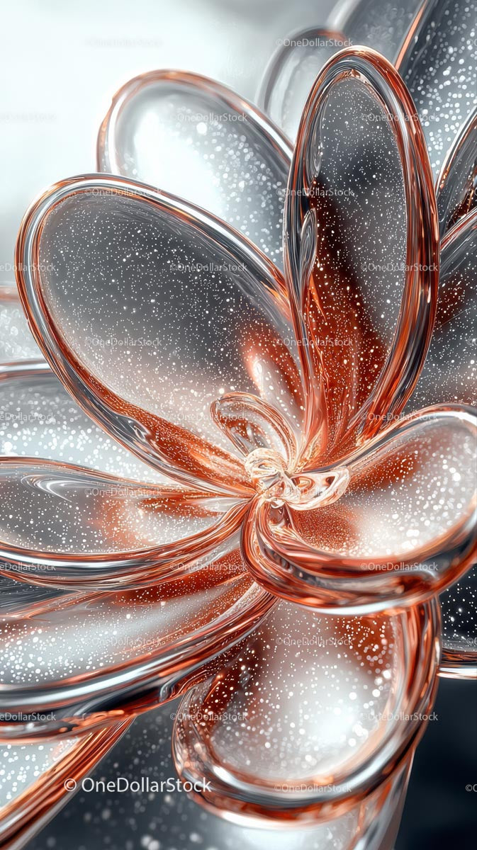 Elegant Glass Heart Sculpture for Romantic Decor and Art Display