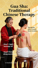 Traditional Gua Sha Therapy Enhancing Skin and Circulation