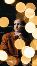 photo editing preview with Colorful Bokeh Photo Overlays