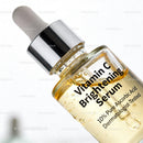 Vitamin C Brightening Serum with Dropper on White
