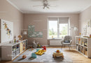 Bright Children's Room with Toys and Comfortable Seating