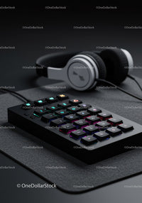 RGB Backlit Mechanical Gaming Keyboard on Modern Desk