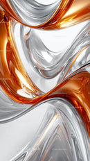 Abstract Shiny Gold and Silver Fluid Metallic Background for Design