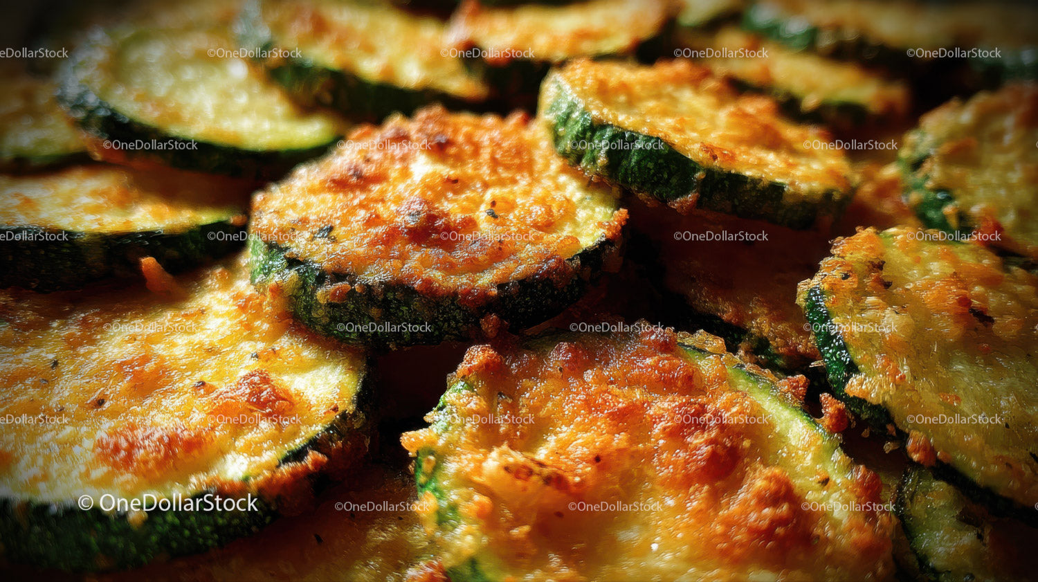 Crispy Grilled Zucchini Slices Ready for Healthy Meal