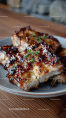 Succulent Grilled Chicken with Crispy Skin and Fresh Herbs