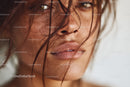 Close-Up Portrait of Freckled Woman with Expressive Gaze