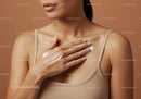 Close-Up of Woman Applying Moisturizer for Glowing Skin