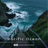 Pacific Ocean Lightroom presets cover preview