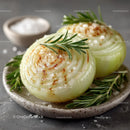 Grilled Onion with Rosemary and Sea Salt for Healthy Cooking