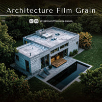 Architecture Film Grain Lightroom presets cover preview
