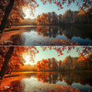 Warm Fall Color Grading 10 LUTs digital asset preview