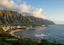 Scenic Coastal Mountain Range with Ocean, Beaches and Tropical Vegetation