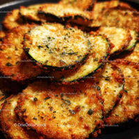 Golden Crispy Baked Zucchini Slices for Healthy Snacking