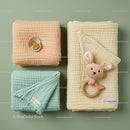 Soft Baby Blankets with Pacifier and Bunny Teether Toy