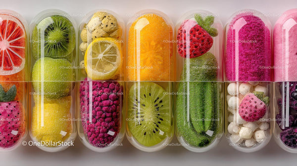 Colorful Fruity Ice Popsicles Poolside Refreshing Summer Snack