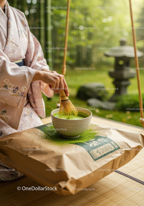 Tradycyjna Japońska Ceremonia Herbaciana - Przygotowanie Zielonej Herbaty Matcha