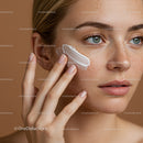 Close-Up of Woman Applying Face Cream For Flawless Skin