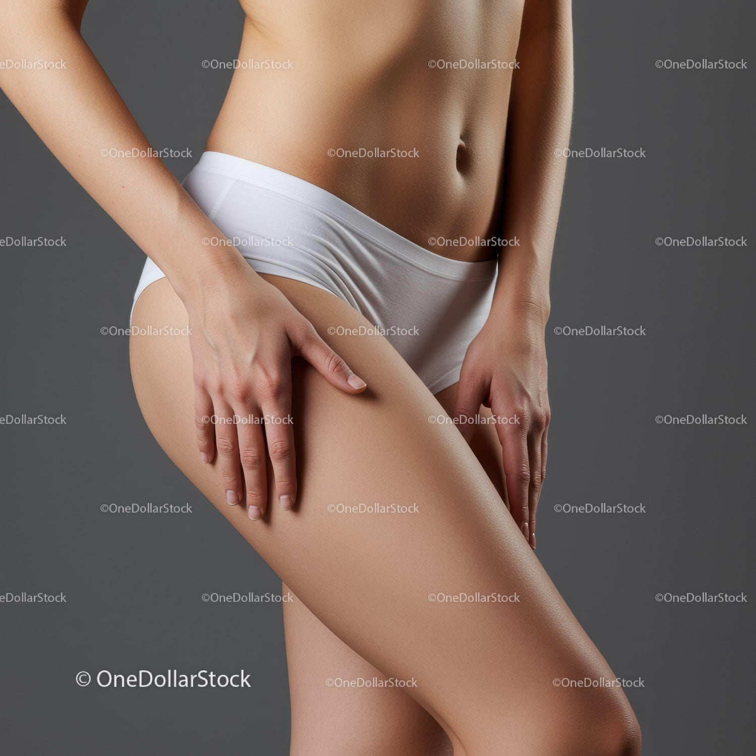 Smooth and Toned Female Legs with Beautiful Skin - Body Care Concept