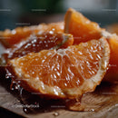 Fresh Juicy Orange Slices with Vibrant Color and Citrusy Texture